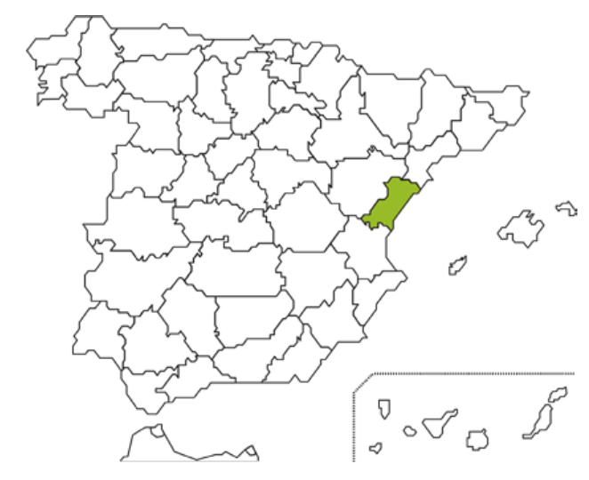 Mapa Caixa Rural Benicarló